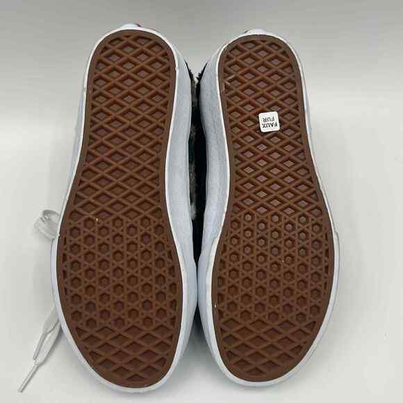 NWOB UNISEX VANS SK8-HI SHERPA FUR CAMO MULTI COLOR SNEAKERS MEN’S SZ 6.5 WM 8 - Picture 7 of 10